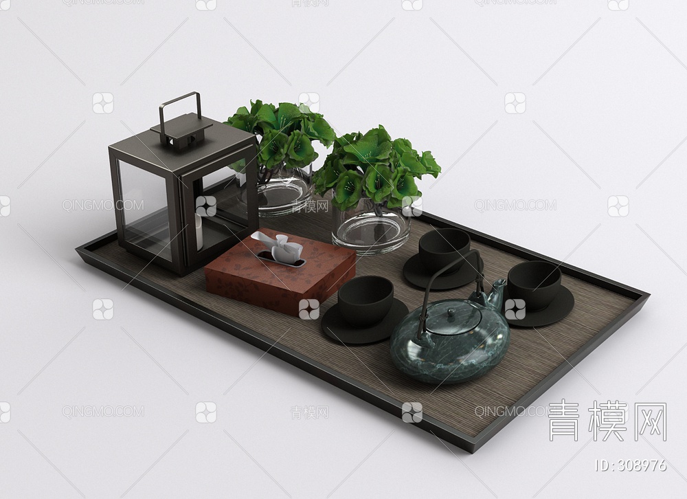 茶具3D模型下载【ID:308976】