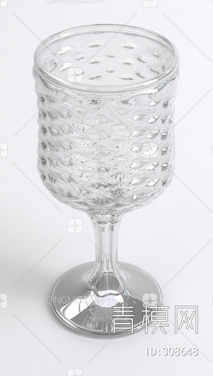 玻璃杯3D模型下载【ID:308648】