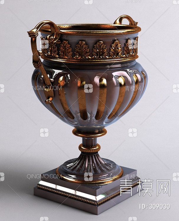 花瓶3D模型下载【ID:309030】
