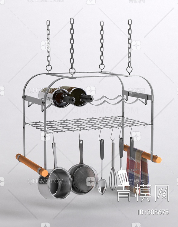 厨房器具3D模型下载【ID:308675】