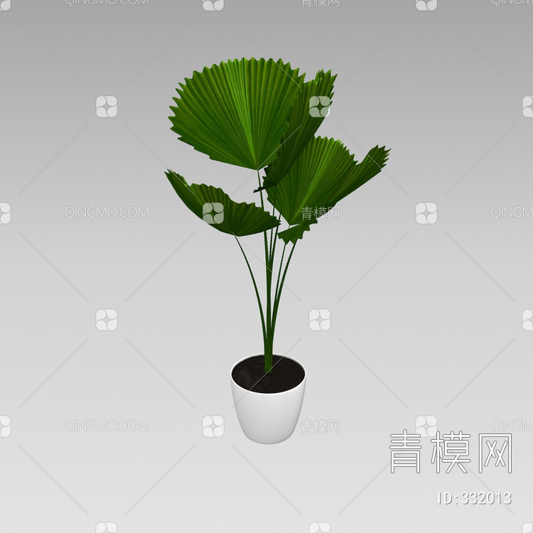 室内盆栽3D模型下载【ID:332013】