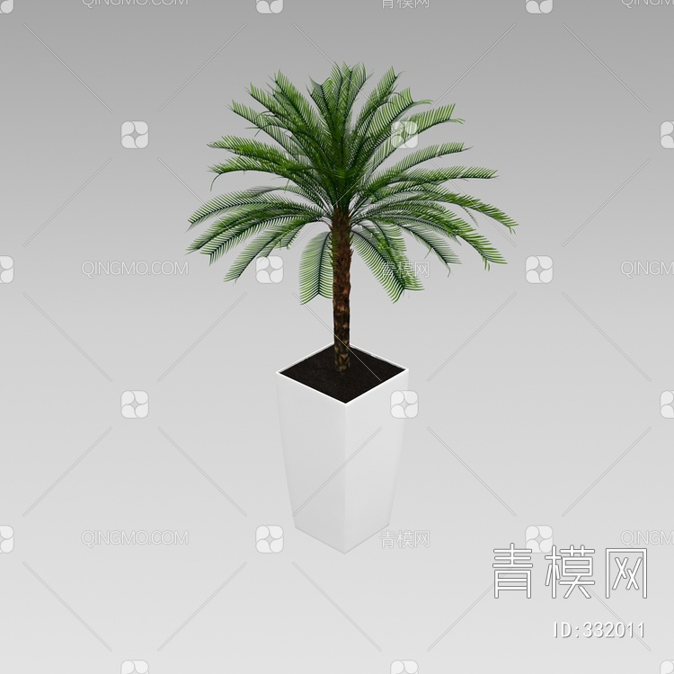 室内盆栽3D模型下载【ID:332011】