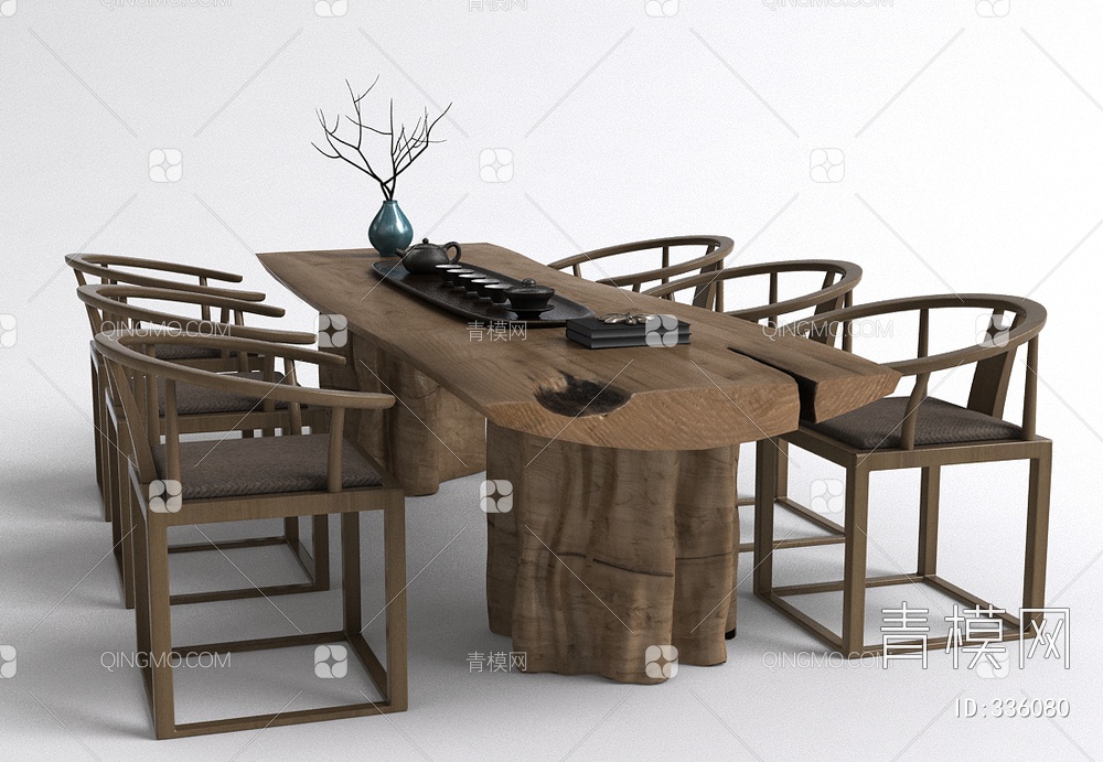 餐桌3D模型下载【ID:336080】