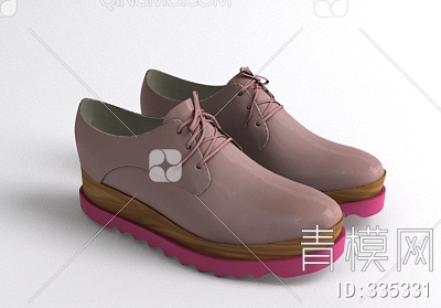 鞋子3D模型下载【ID:335331】