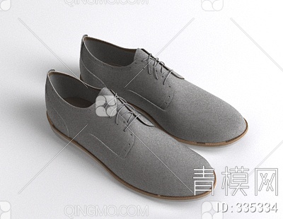 鞋子3D模型下载【ID:335334】