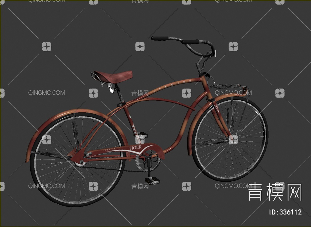 自行车3D模型下载【ID:336112】