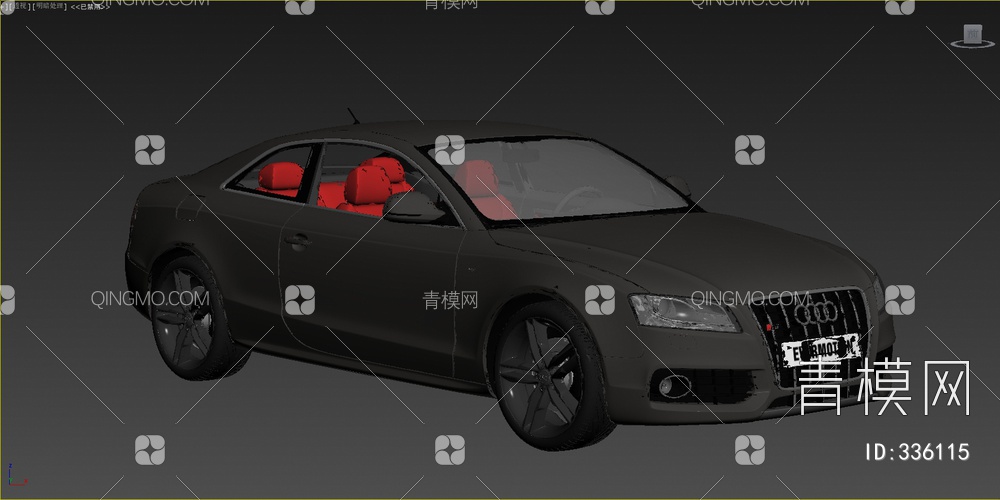 小汽车3D模型下载【ID:336115】