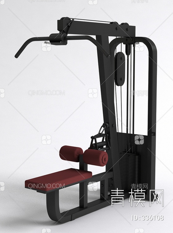 健身器材3D模型下载【ID:336108】