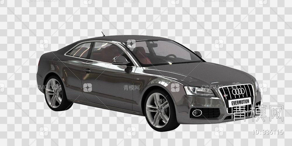 小汽车3D模型下载【ID:336115】