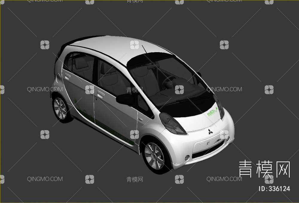 小汽车3D模型下载【ID:336124】