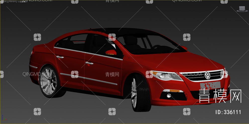 小汽车3D模型下载【ID:336111】