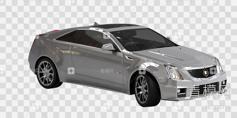 小汽车3D模型下载【ID:336116】