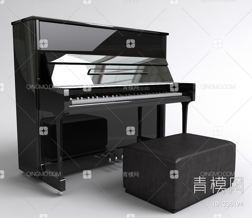 钢琴3D模型下载【ID:336194】