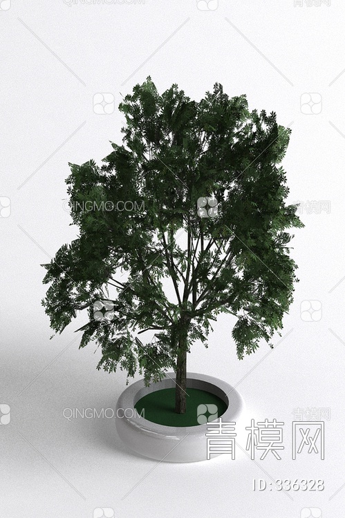 盆栽3D模型下载【ID:336328】