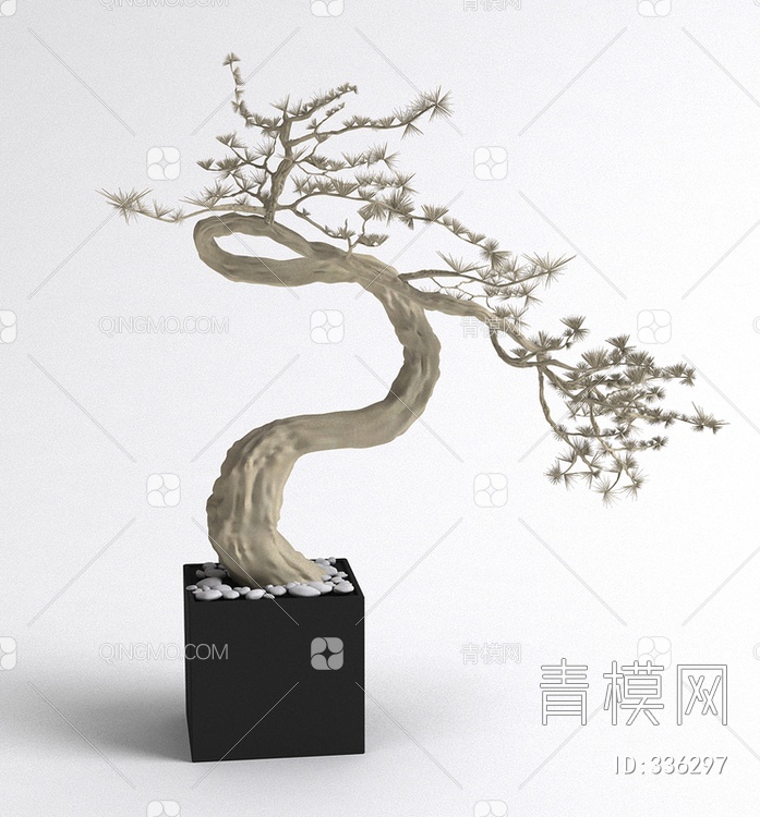 干支盆栽3D模型下载【ID:336297】