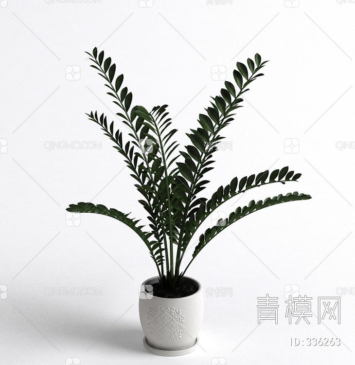 盆栽3D模型下载【ID:336263】