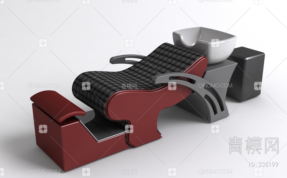 洗头床3D模型下载【ID:336199】