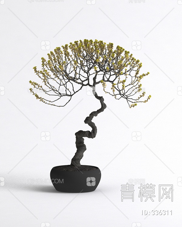 盆栽3D模型下载【ID:336311】