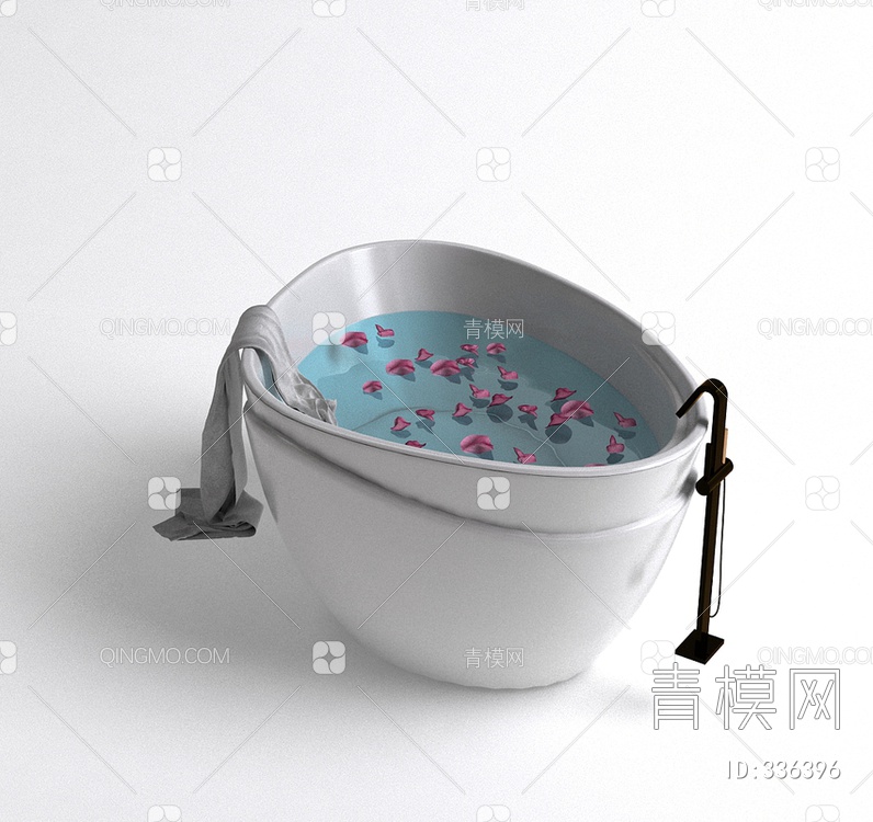 浴缸3D模型下载【ID:336396】