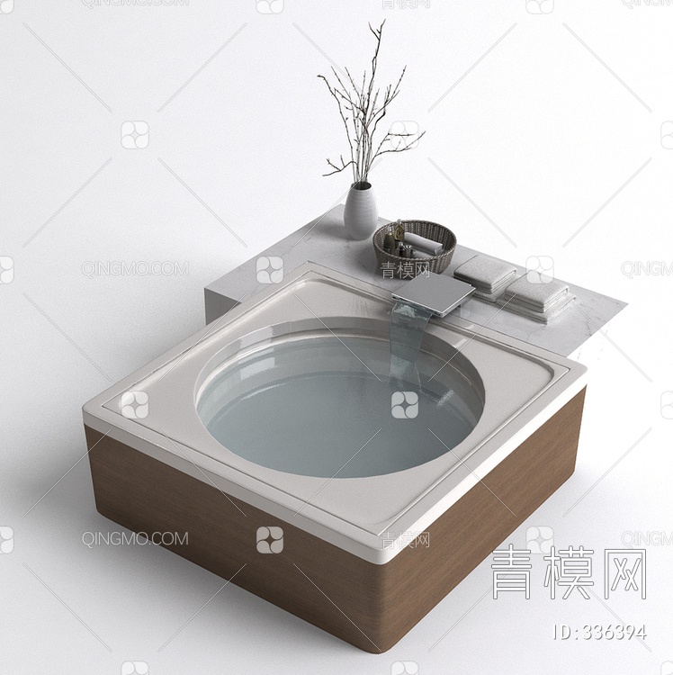 浴缸3D模型下载【ID:336394】