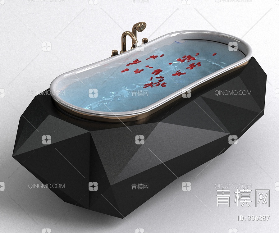 浴缸3D模型下载【ID:336387】