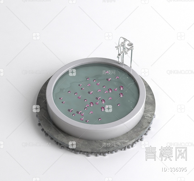 浴缸3D模型下载【ID:336395】