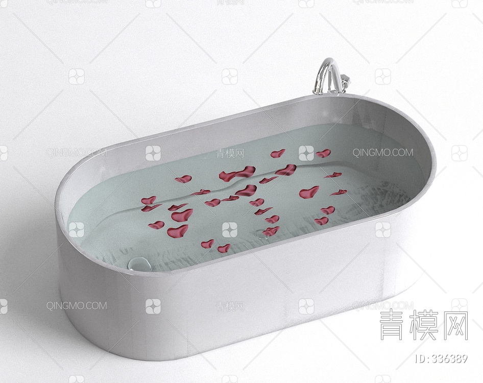 浴缸3D模型下载【ID:336389】