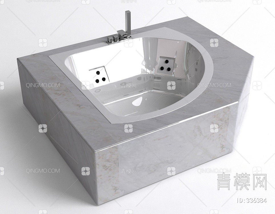 浴缸3D模型下载【ID:336384】