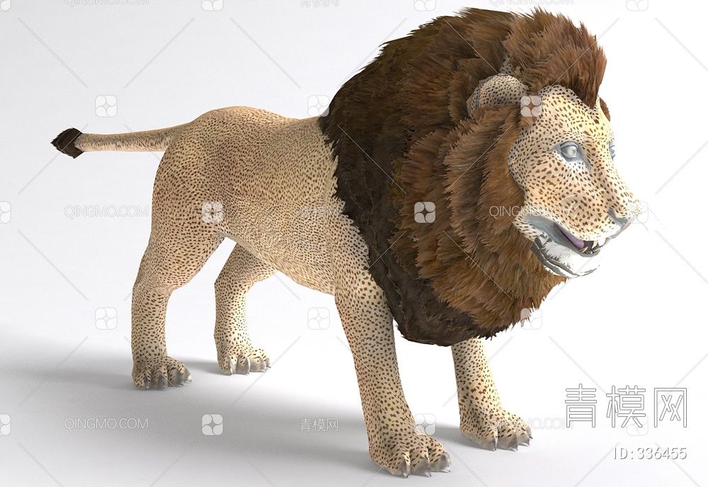 狮子3D模型下载【ID:336455】