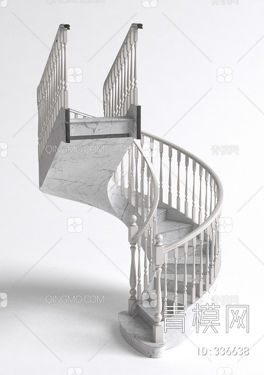 19年款楼梯3D模型下载【ID:336638】