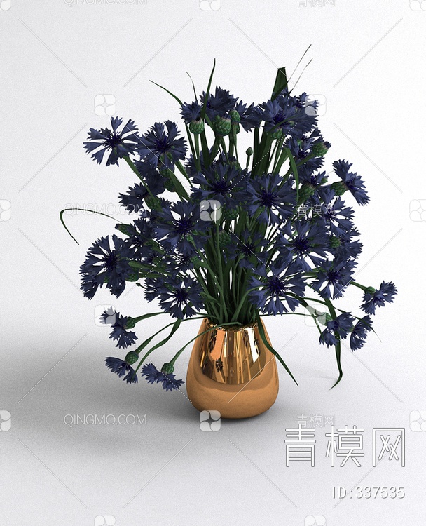 花瓶3D模型下载【ID:337535】