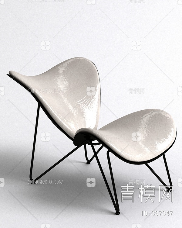 单人椅3D模型下载【ID:337347】