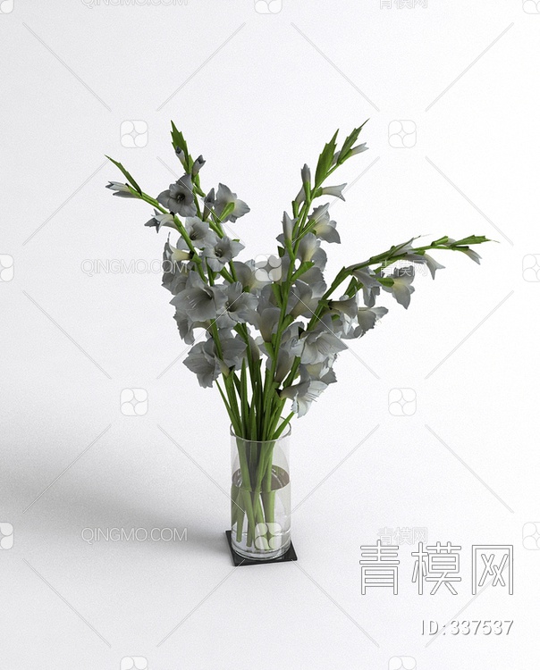 花瓶3D模型下载【ID:337537】