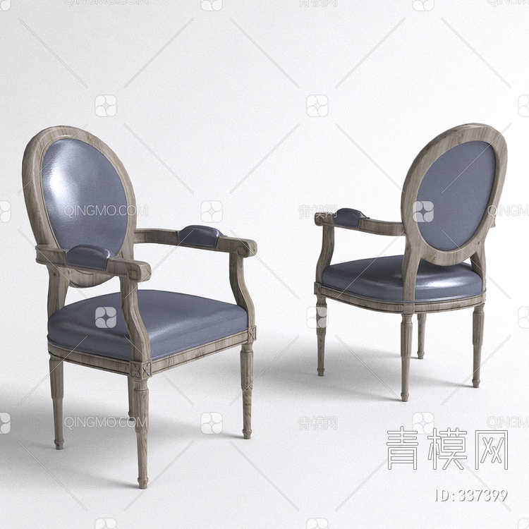 旧式单椅3D模型下载【ID:337399】