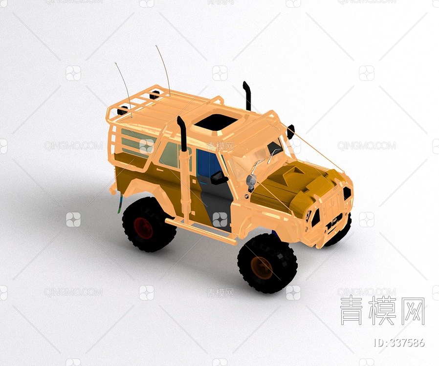 玩具车3D模型下载【ID:337586】