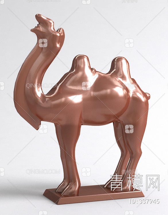 骆驼3D模型下载【ID:337945】