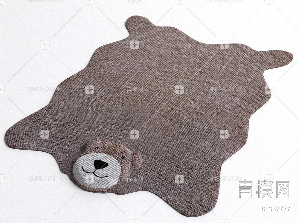 动物地毯3D模型下载【ID:337777】