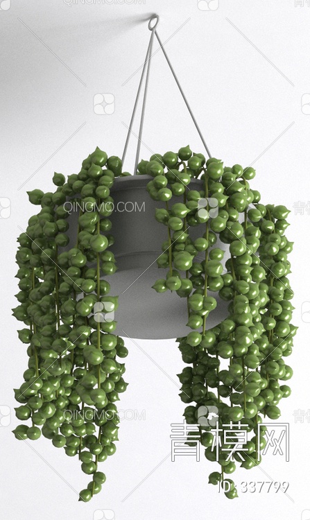 植物装饰3D模型下载【ID:337799】