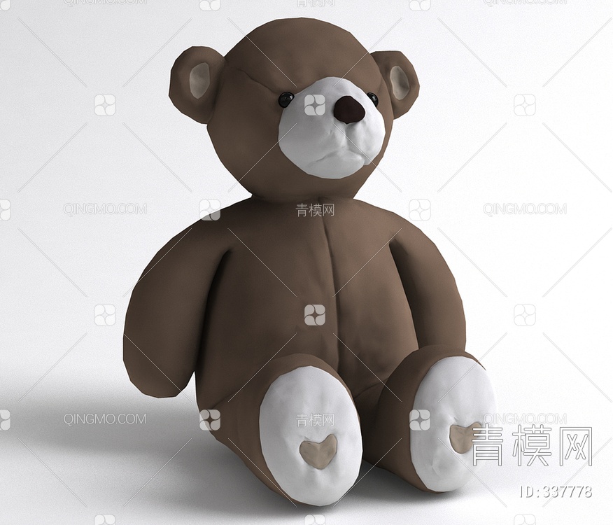 小熊3D模型下载【ID:337778】