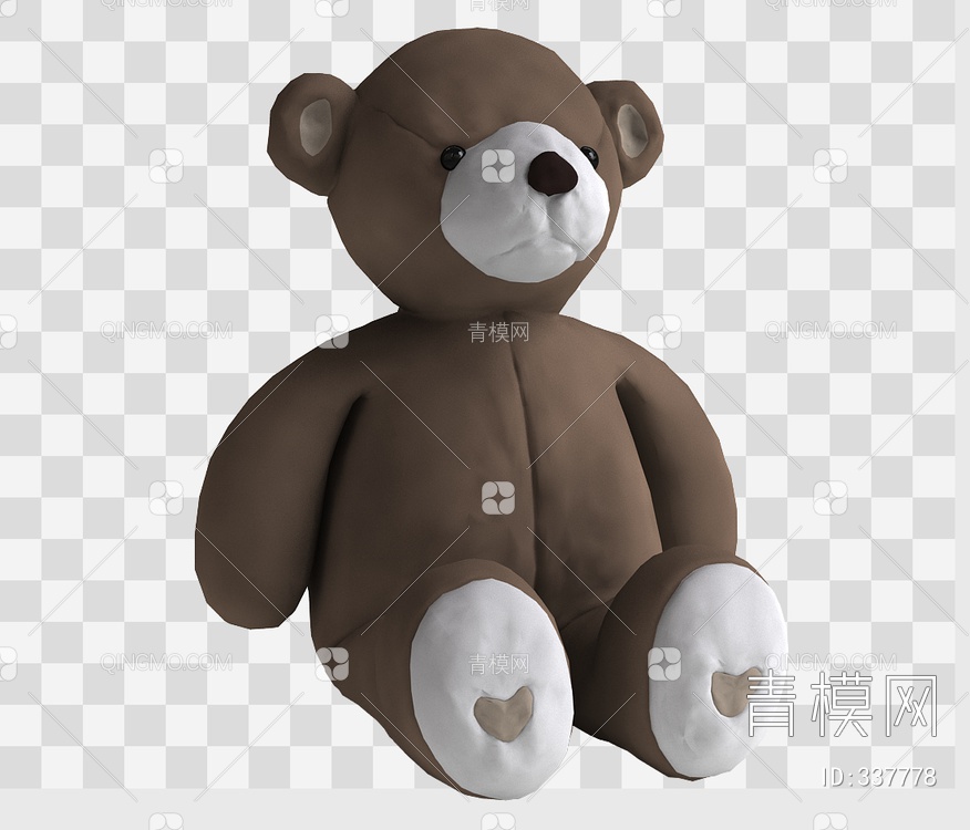 小熊3D模型下载【ID:337778】