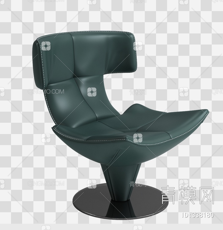 单椅3D模型下载【ID:338180】