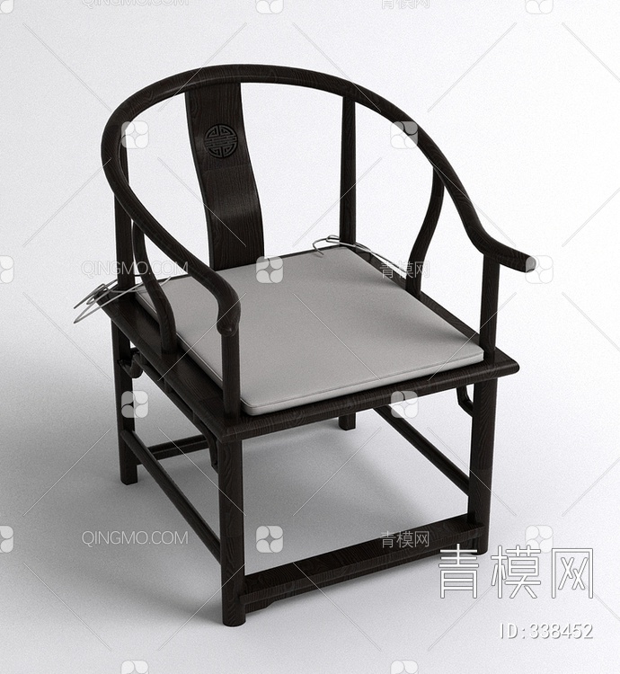 单椅3D模型下载【ID:338452】