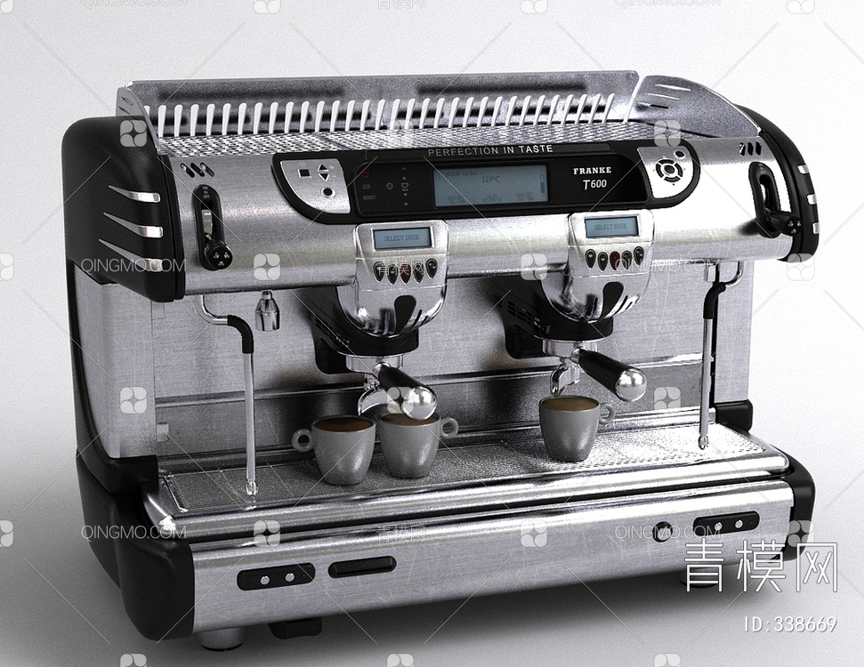 咖啡机3D模型下载【ID:338669】