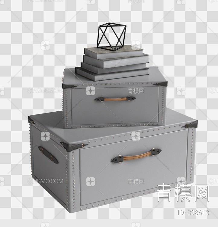 箱子3D模型下载【ID:338613】