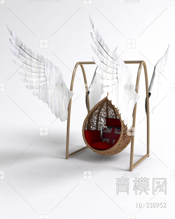 天使秋千3D模型下载【ID:338952】