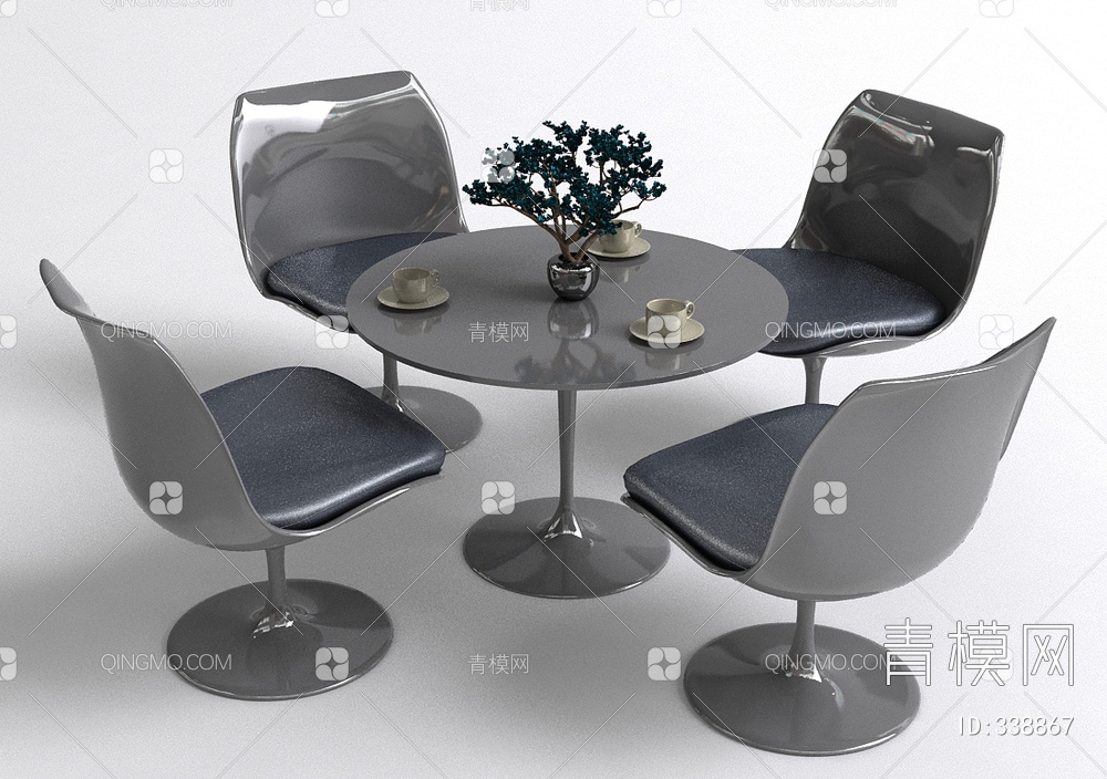 咖啡桌3D模型下载【ID:338867】