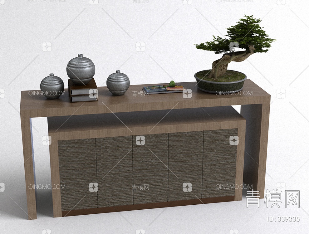 餐边柜3D模型下载【ID:339335】