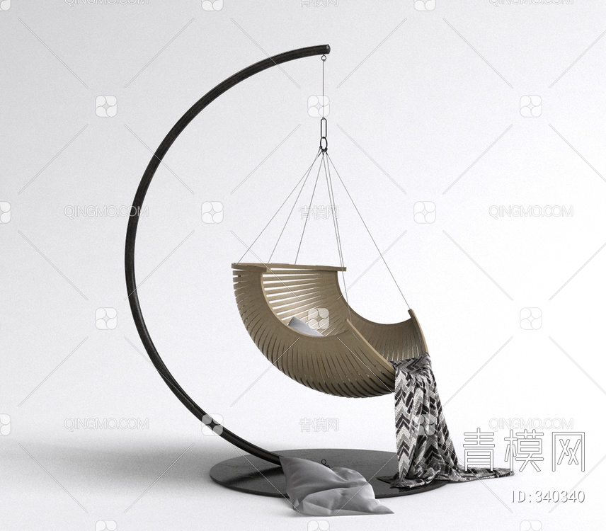 吊椅3D模型下载【ID:340340】