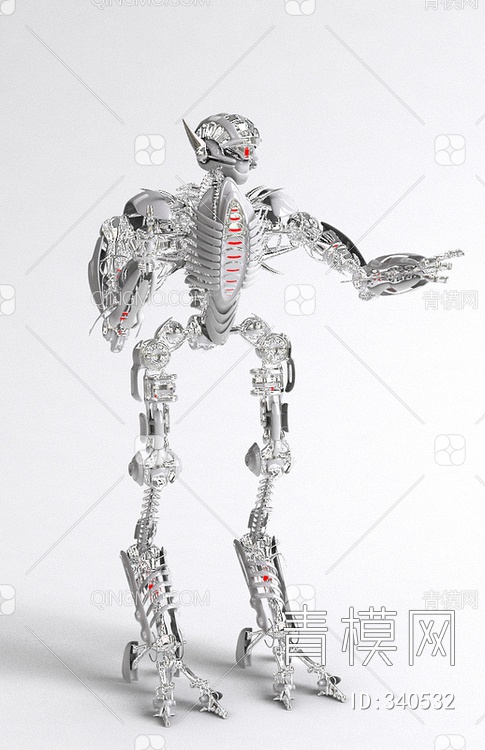 机器人玩具3D模型下载【ID:340532】