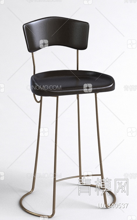 吧椅3D模型下载【ID:340537】